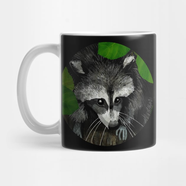 raccoon by KatherineBlowerDesigns